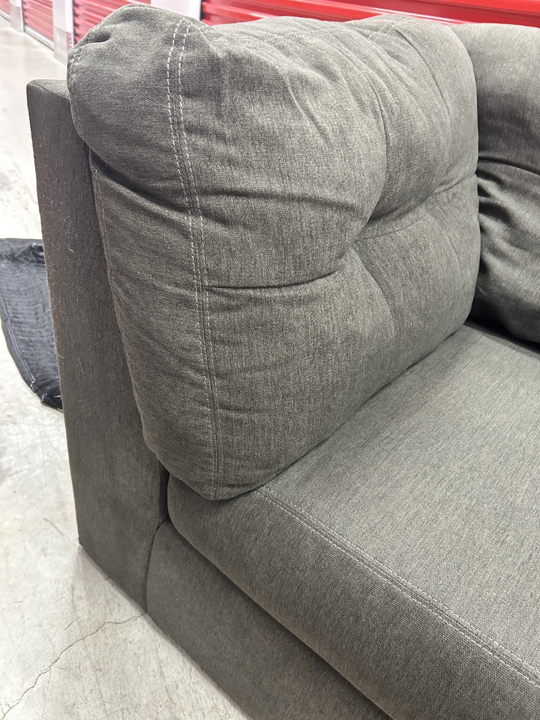 Large Gray Sofa - Used - photo 2