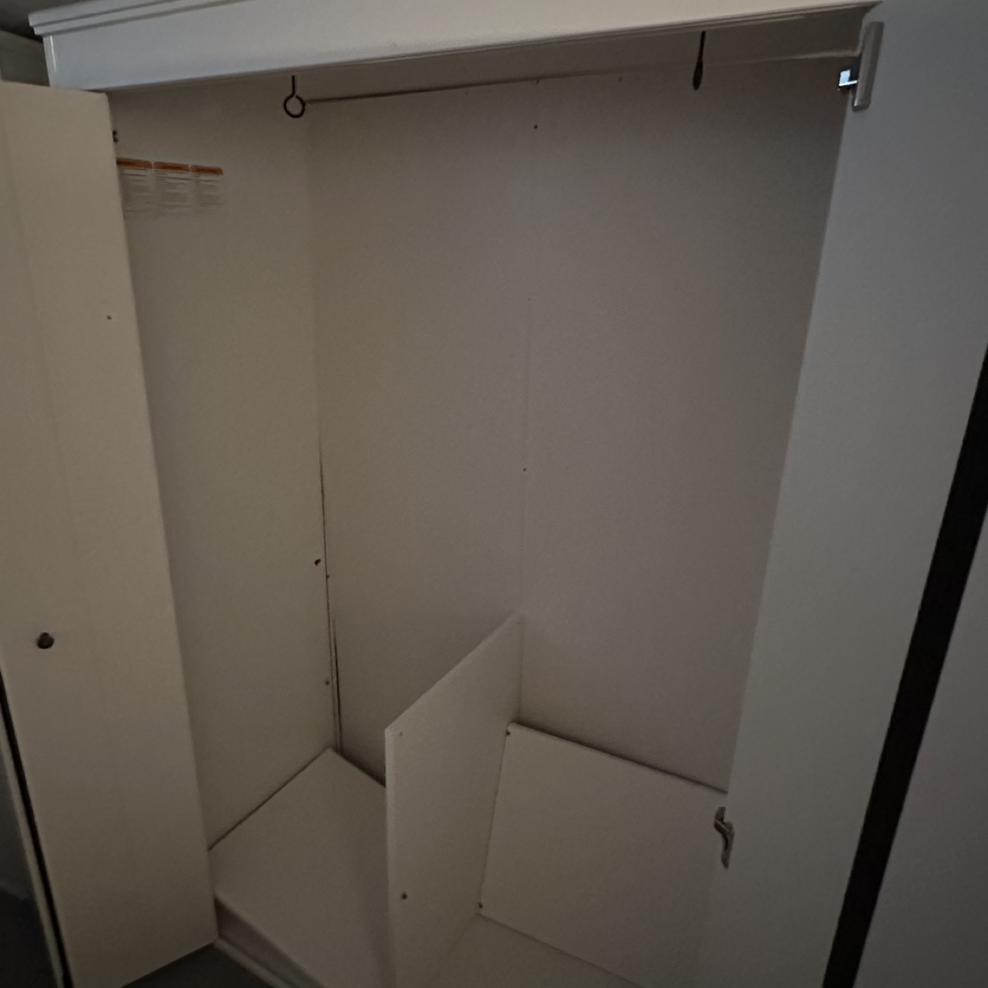White Wardrobe Closet - Great Storage - photo 3