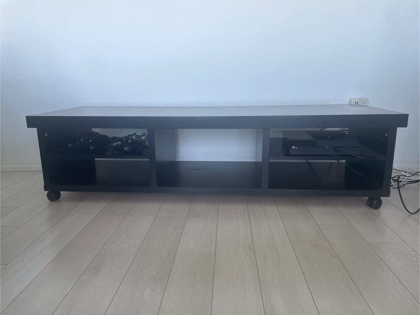Black TV Stand/Console Table - photo 2