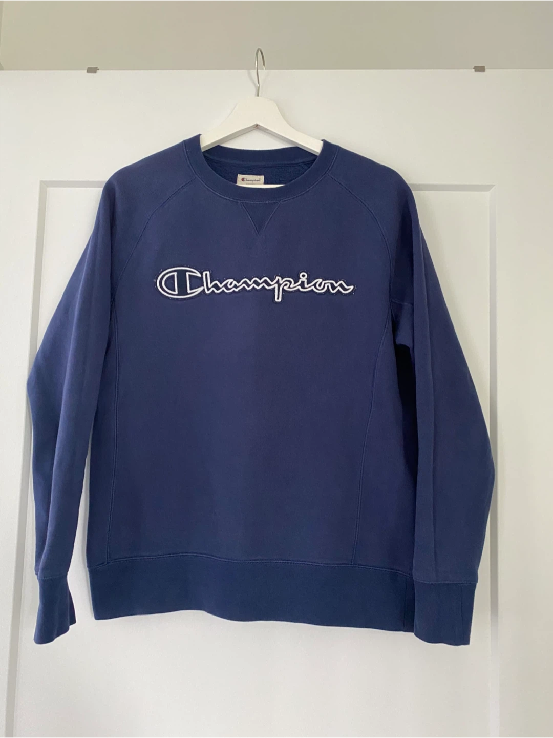 Champion Navy Blue Crewneck Sweatshirt