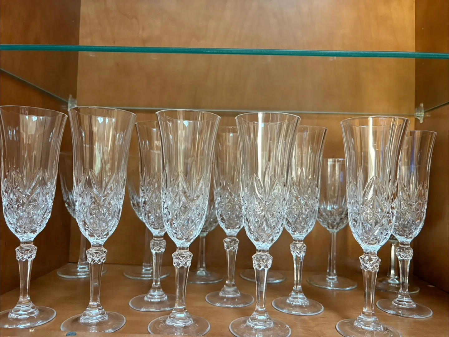 Crystal Champagne Flutes thumbnail