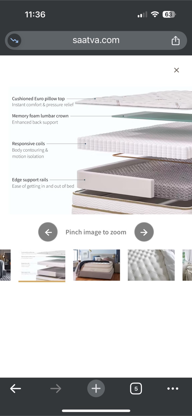 Saatva Luxury Mattress - photo 2