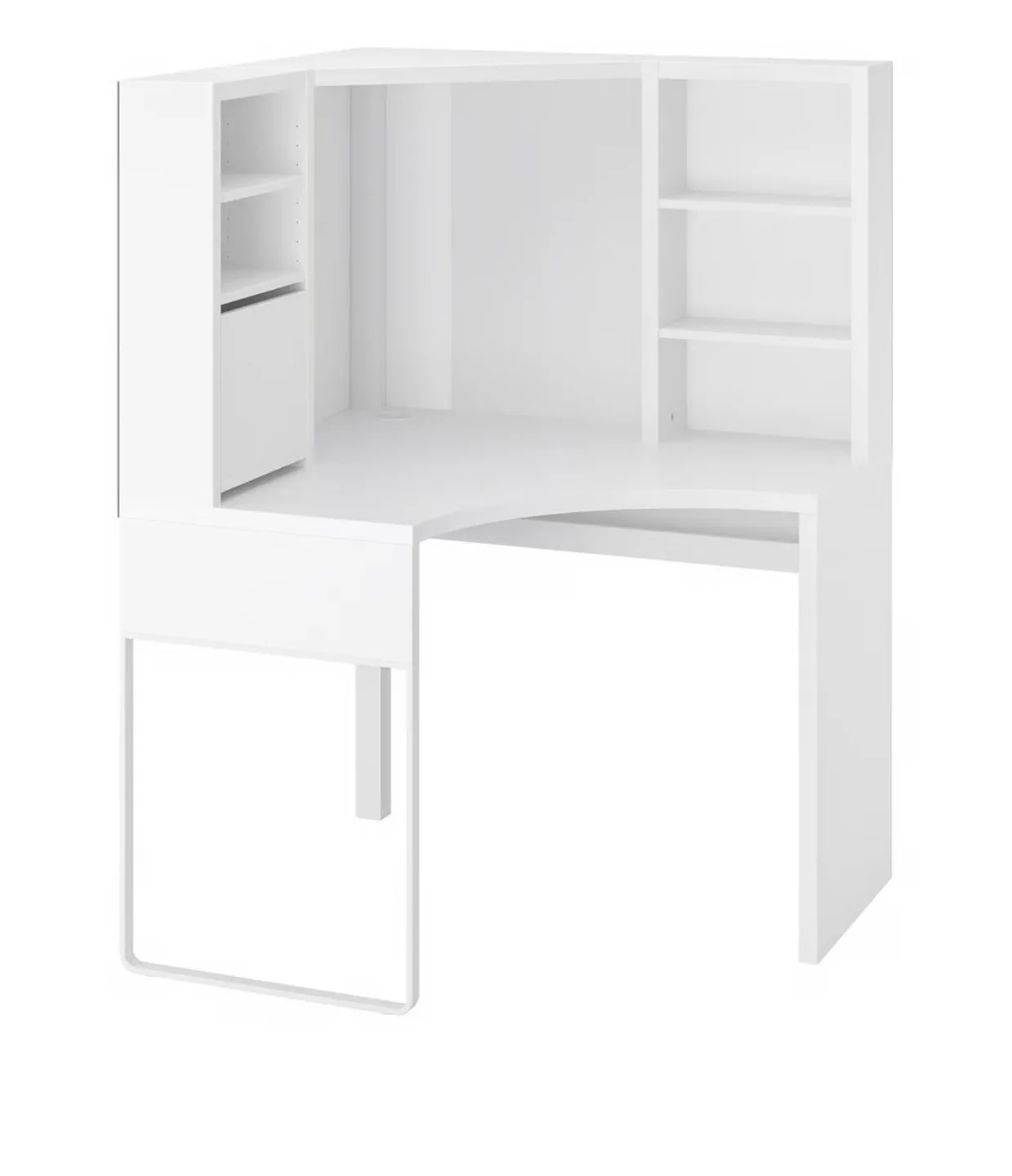 IKEA Corner Desk with Storage and Drawer Unit image indicator(4)