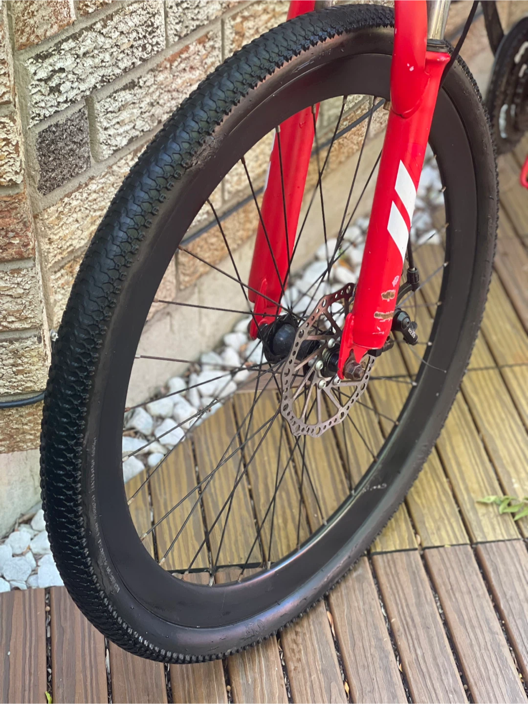 26 inch RISK Folding Mountain Bike – Like New, - photo 5