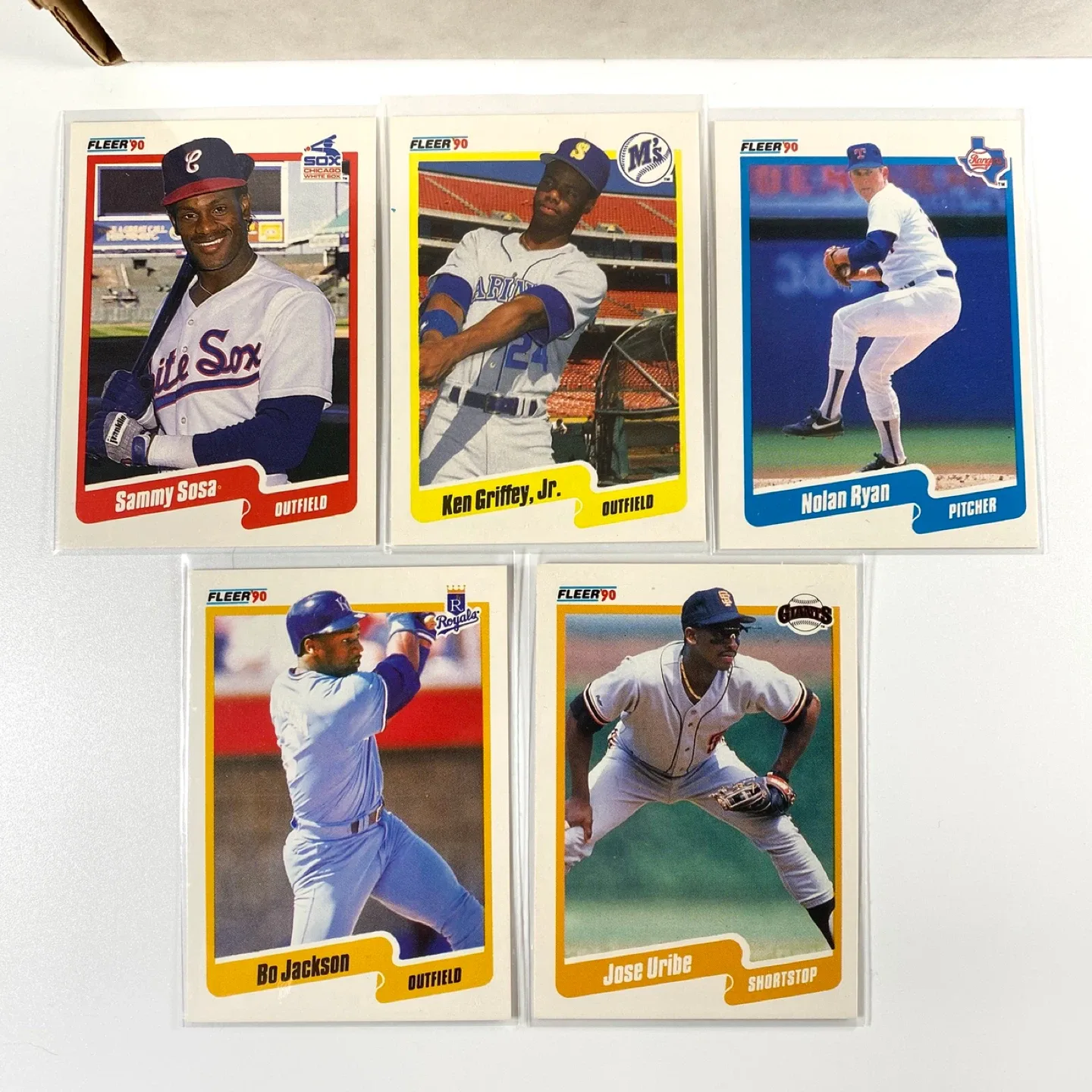 1990 Fleer Baseball 158/160 Cards image indicator(3)