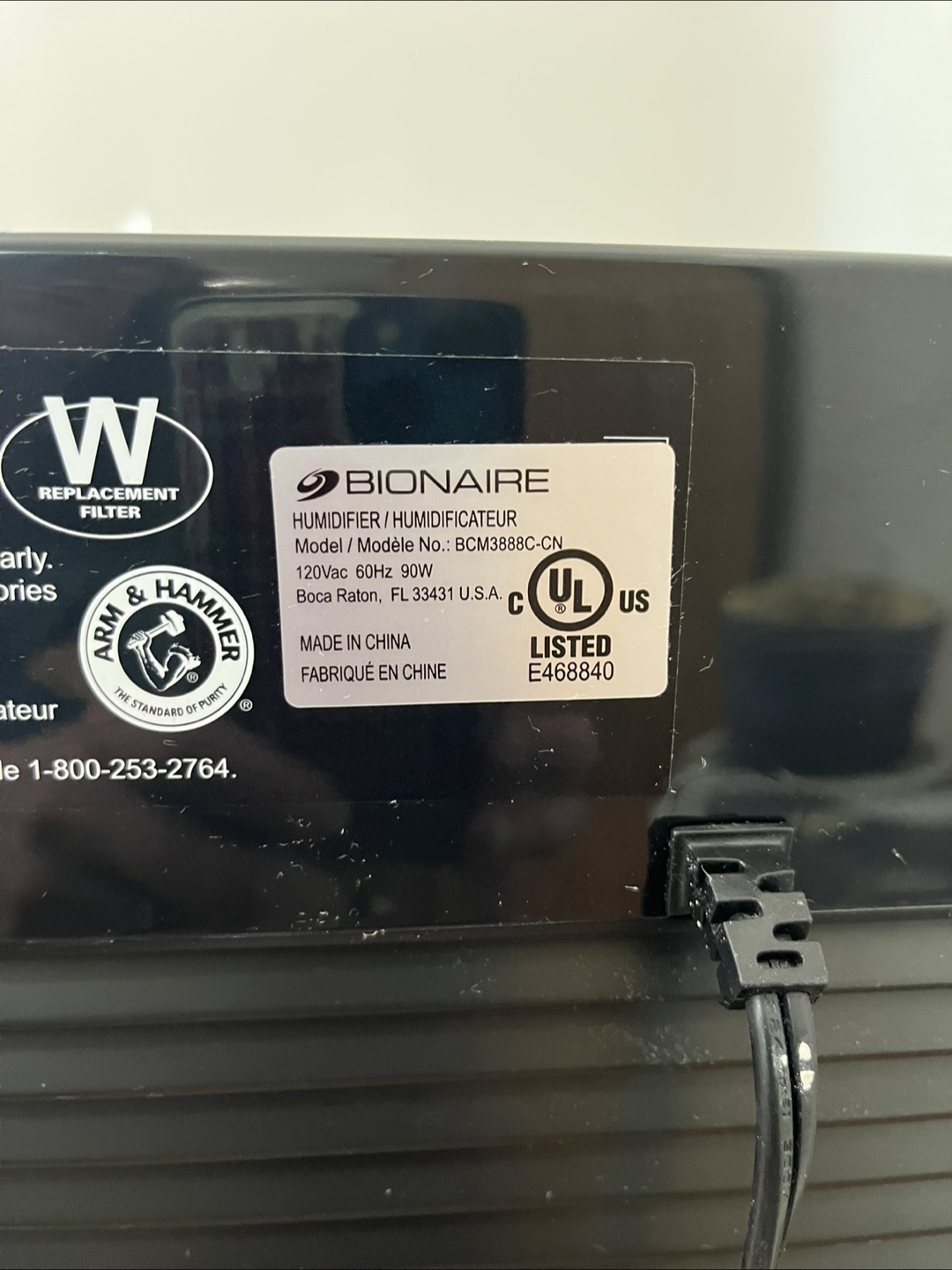 Bionaire Humidifier - photo 3
