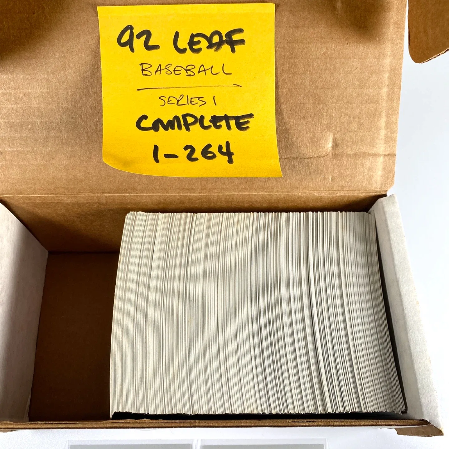 COMPLETE Set 1992 Leaf Baseball Cards image indicator(2)