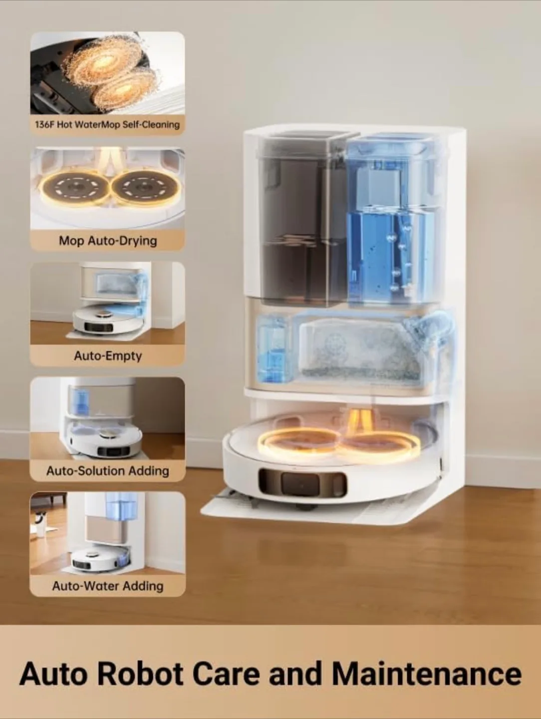 DreameBot L10s Ultra Robot Vacuum image indicator(4)