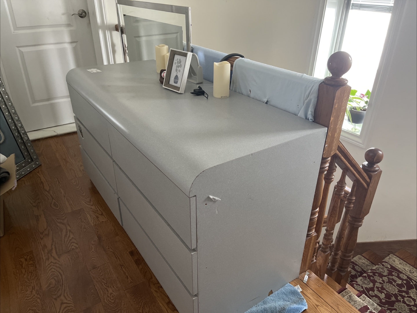 Gray 6-Drawer Dresser - photo 2