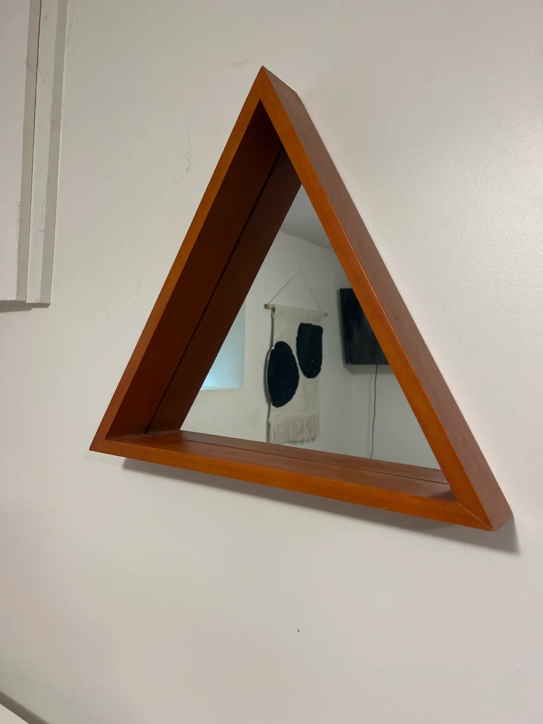 Triangle Shelf with Mirror thumbnail