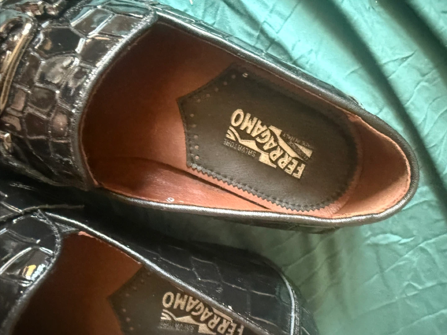 Salvatore Ferragamo Black   . Size 11.5 - photo 2