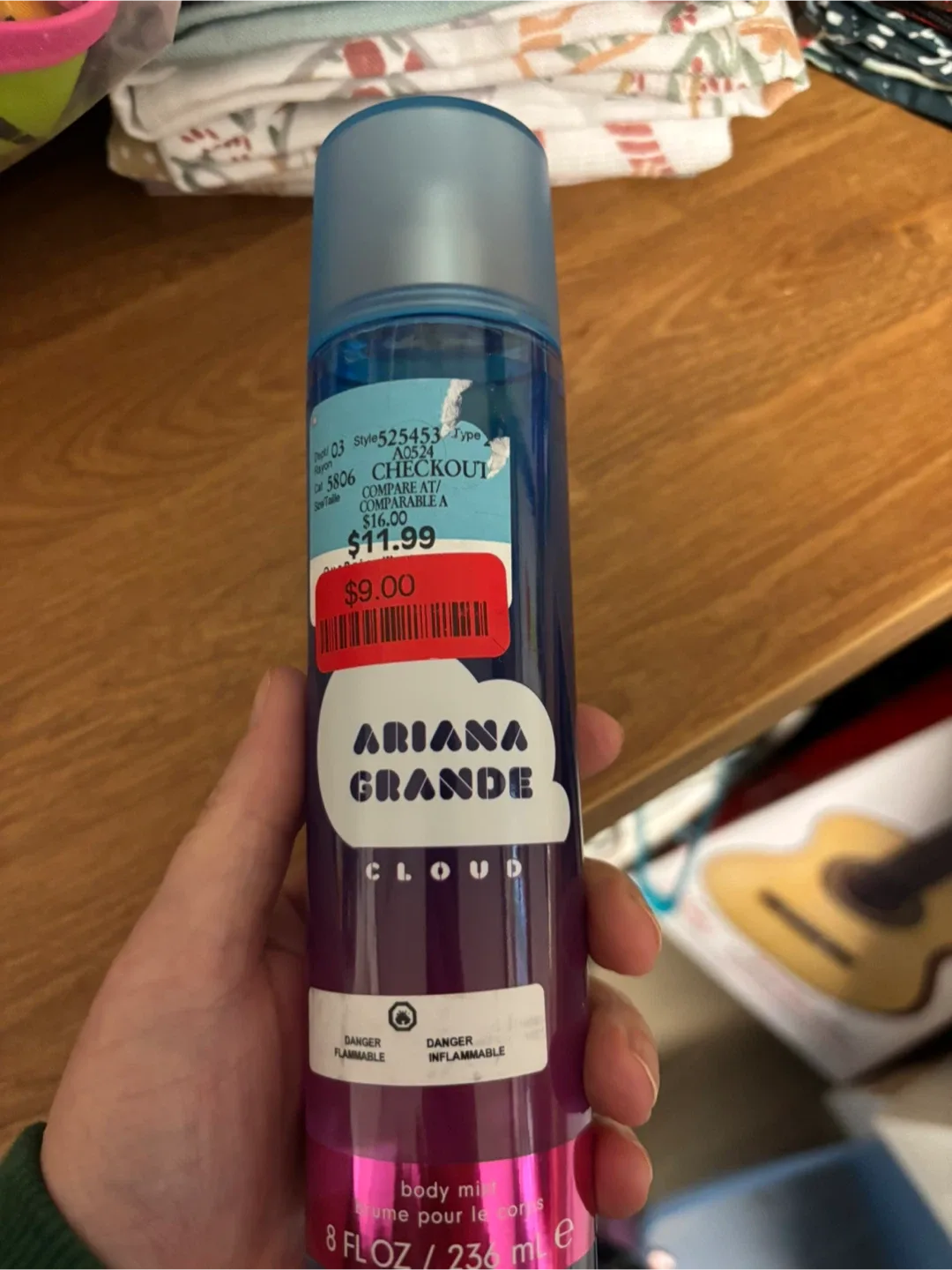 Ariana Grande Cloud Body Mist 8 fl oz thumbnail