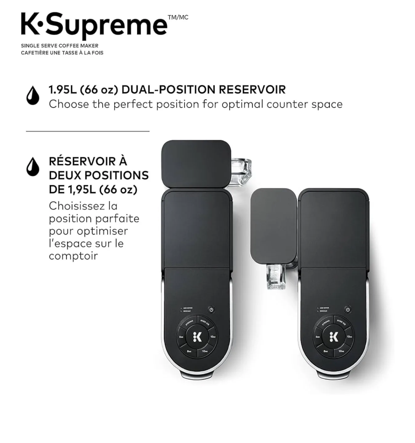 Keurig K-Supreme Single Serve Coffee Maker image indicator(4)