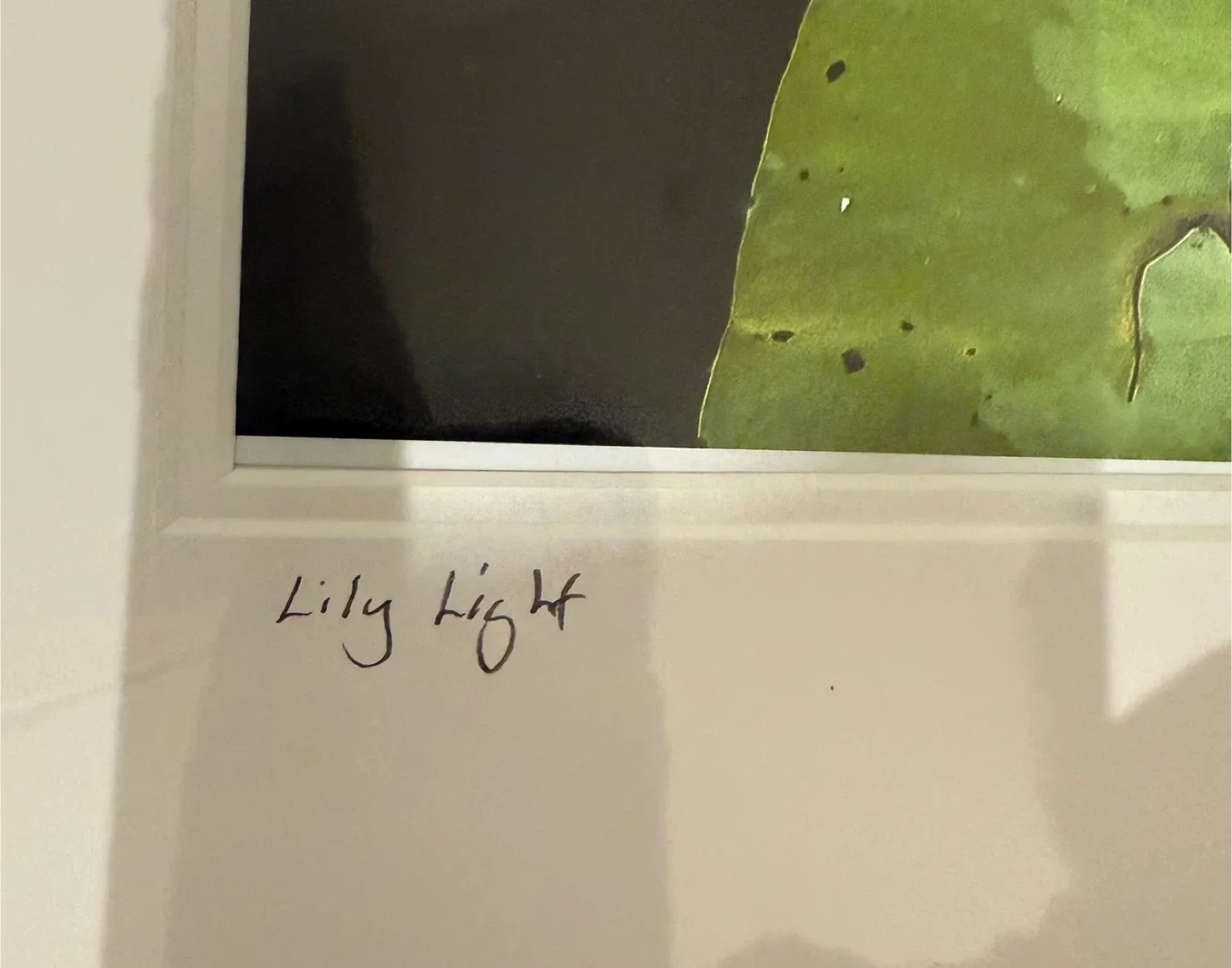 Mounted photo (18 x 24) - “Lily Light” image indicator(2)