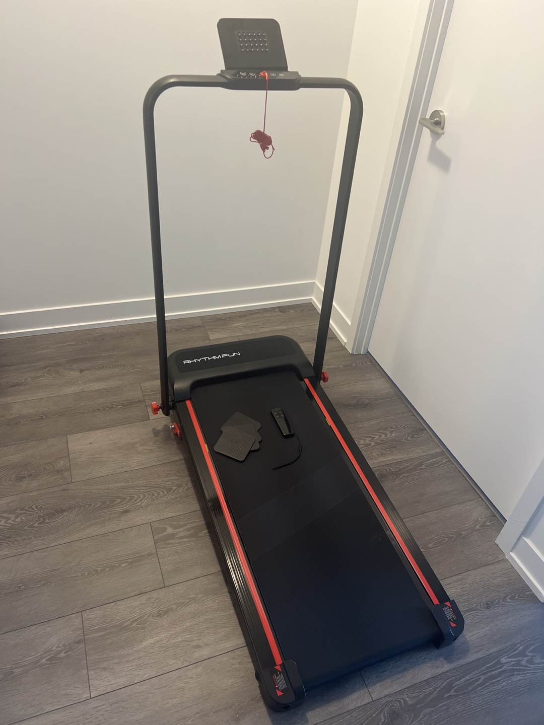 RHYTHM FUN Incline Foldable Treadmill – Like New! - photo 2