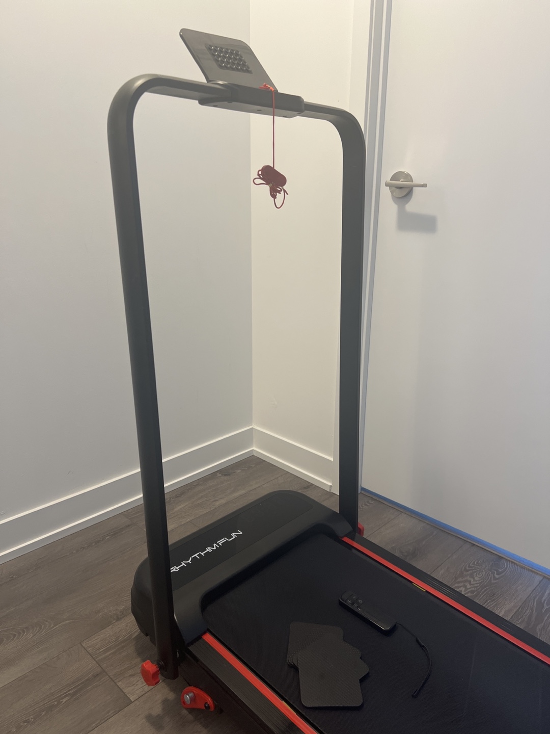RHYTHM FUN Incline Foldable Treadmill – Like New! - photo 4