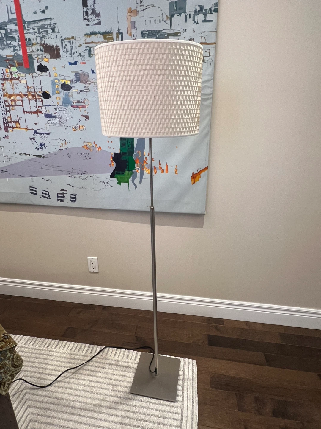 Floor Lamp - Silver Finish