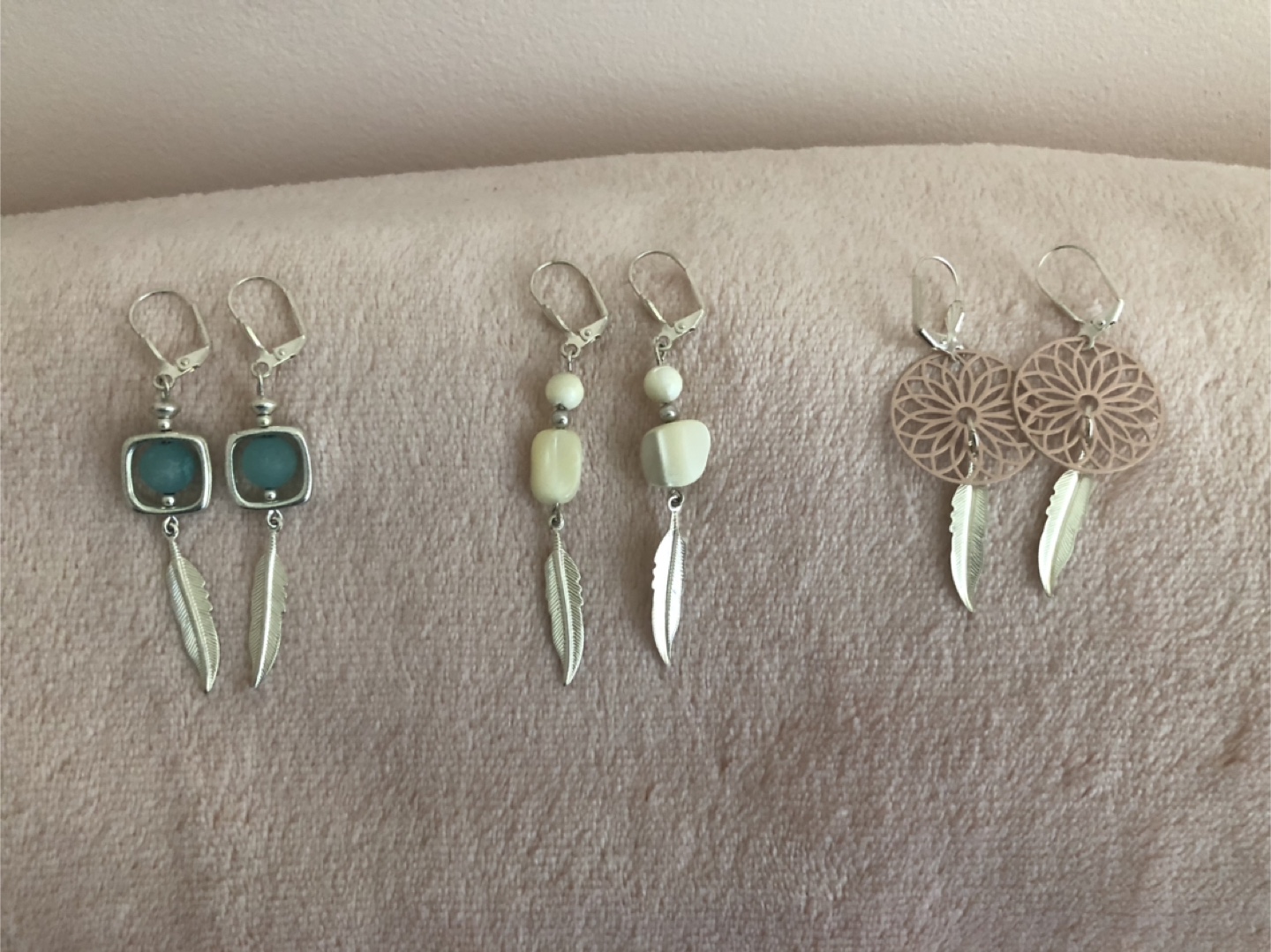 Set of 3 Pairs of Fashion Earrings - photo 2