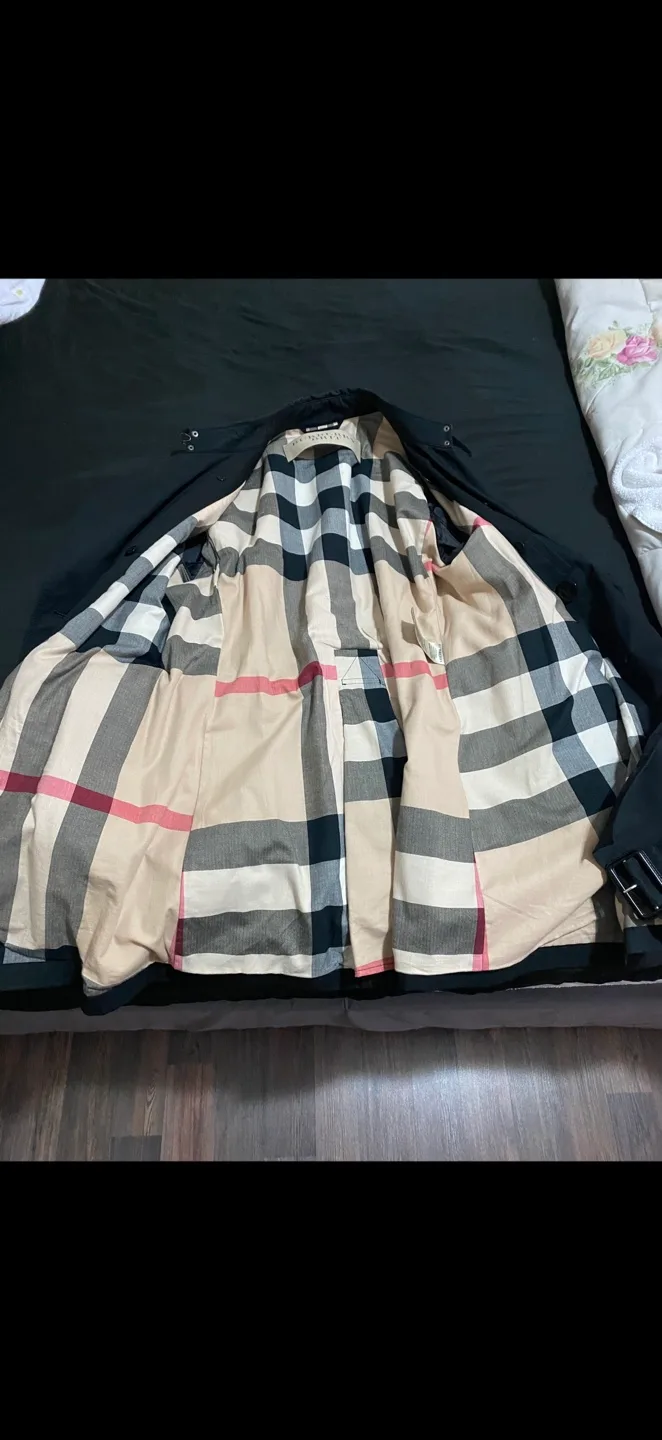 Burberry Black Trench Coat ( MENS ) image indicator(5)