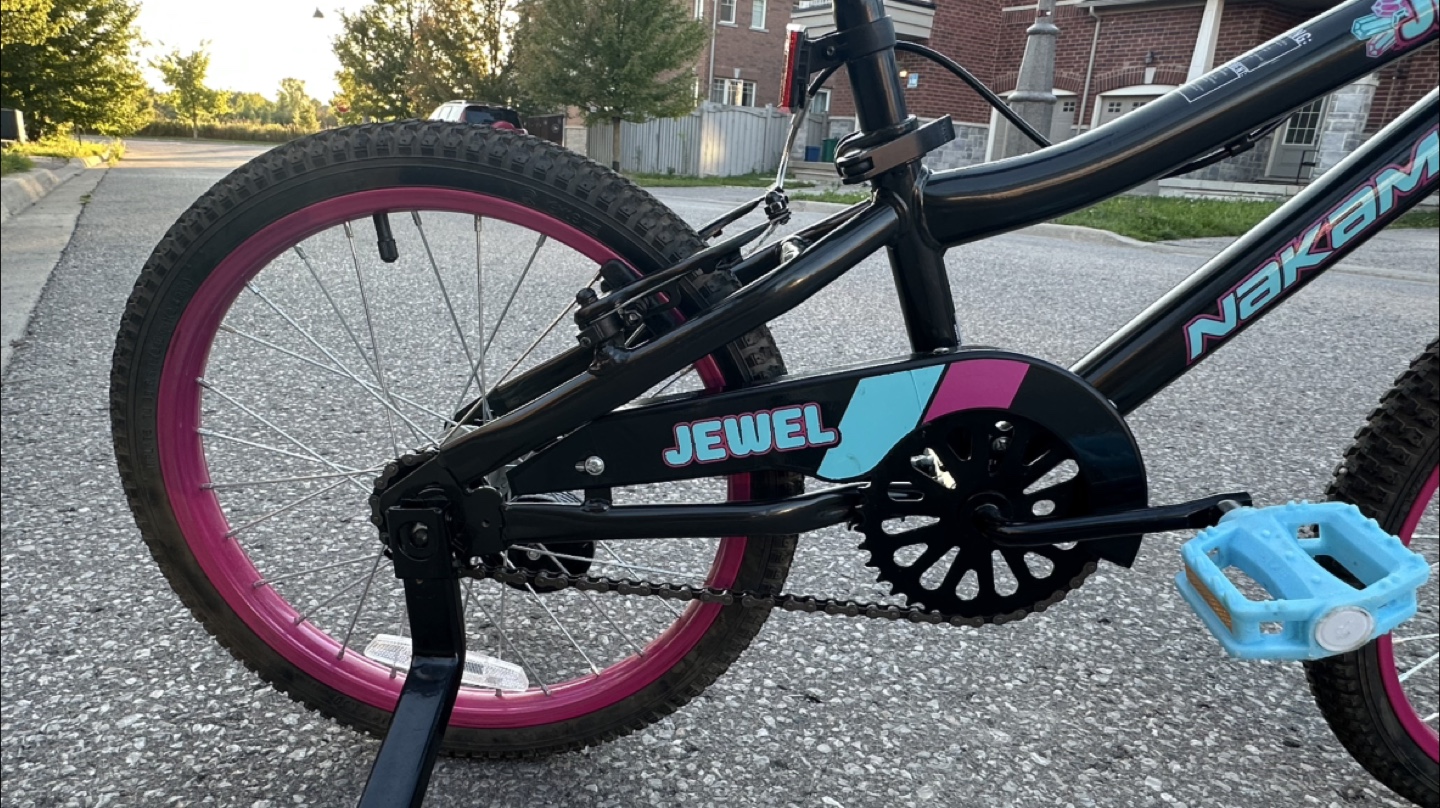 Nakamura 18” Jewel Kids Bike - Pink & Black - photo 2
