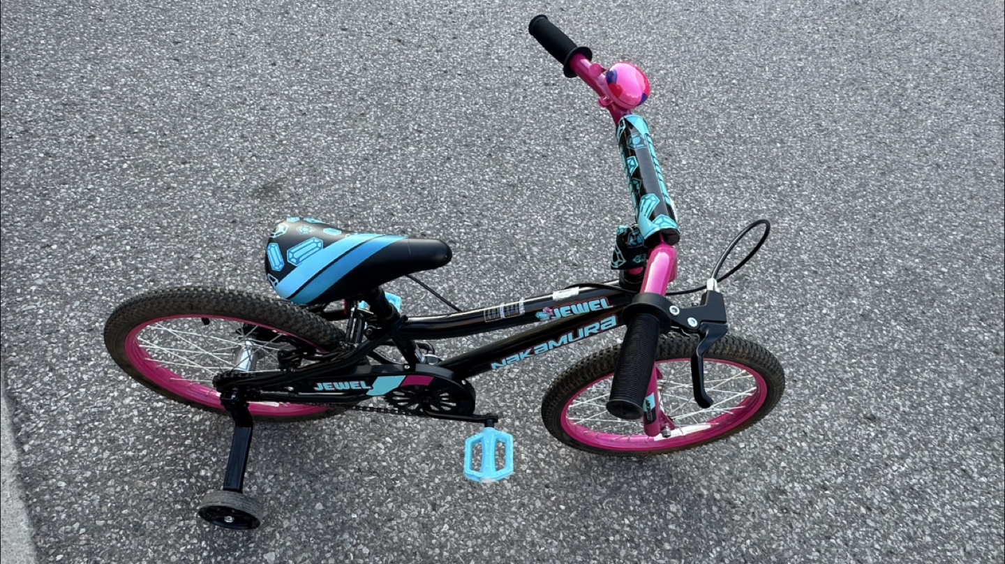 Nakamura 18” Jewel Kids Bike - Pink & Black - photo 3