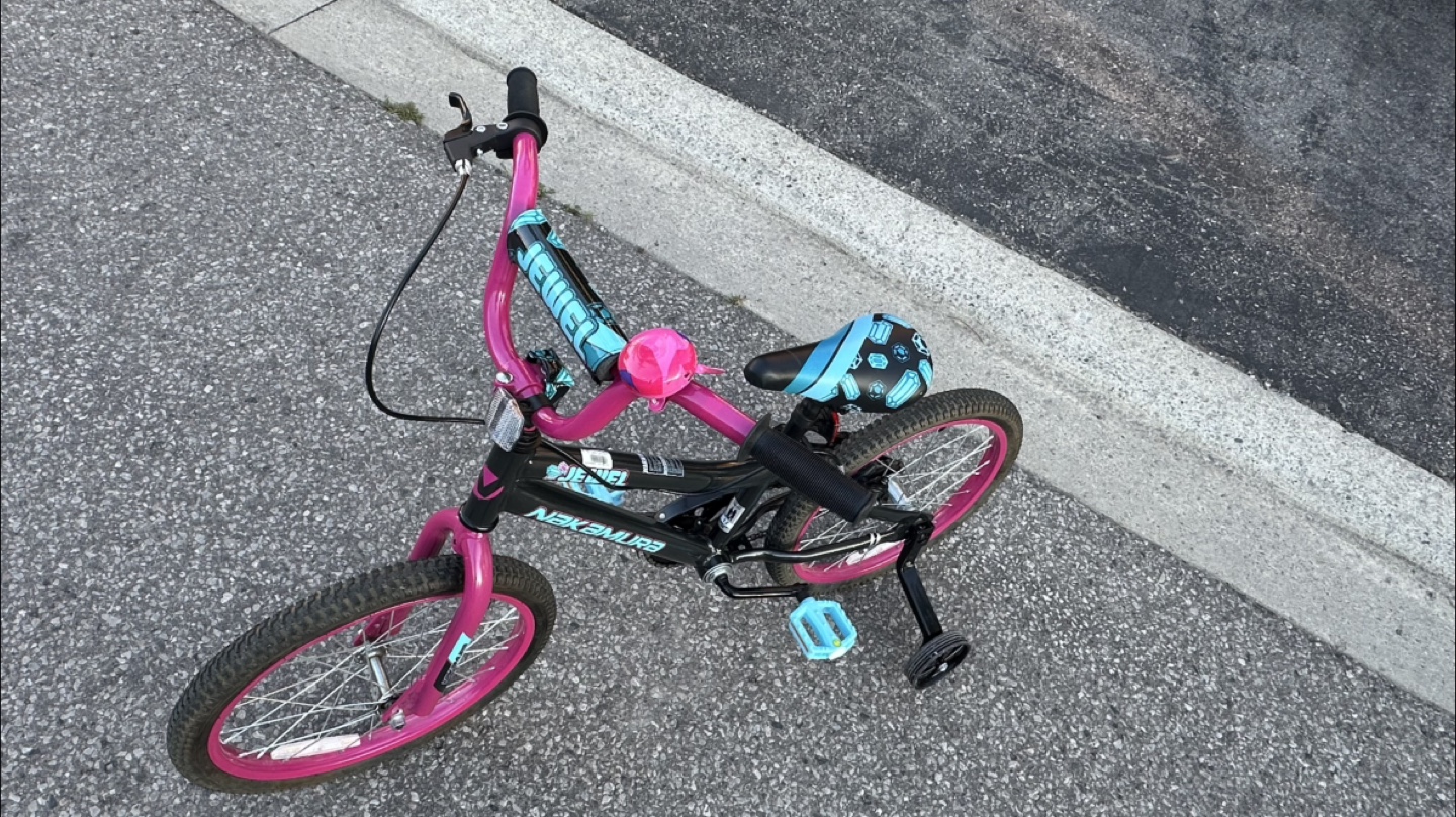 Nakamura 18” Jewel Kids Bike - Pink & Black - photo 5