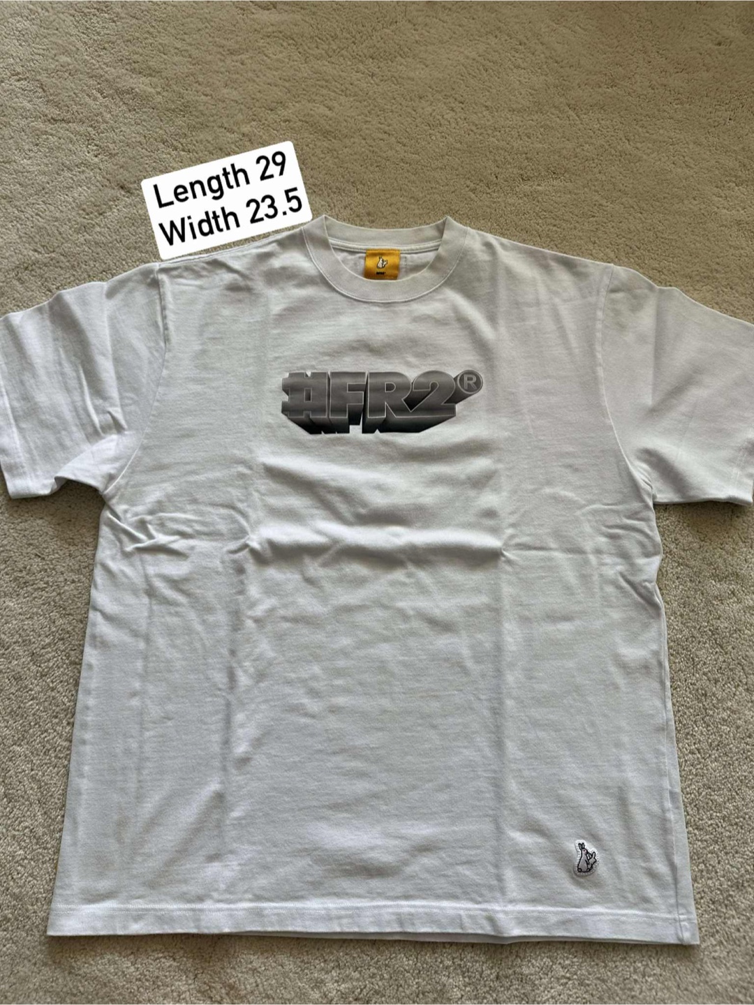 FR2 Fucking Rabbits White T-Shirt (Size: M)