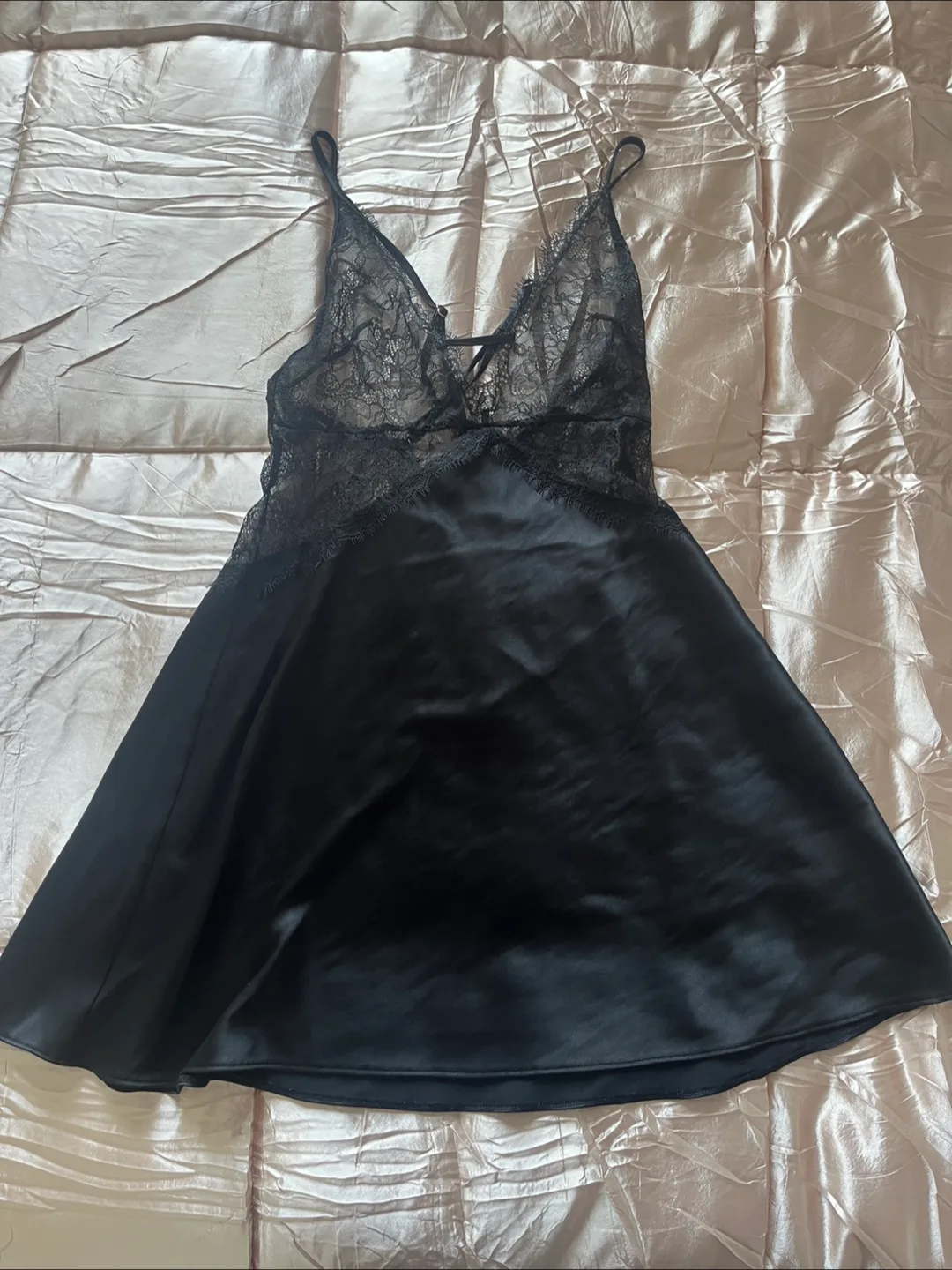 VS silk & lace slip/lingerie dress thumbnail