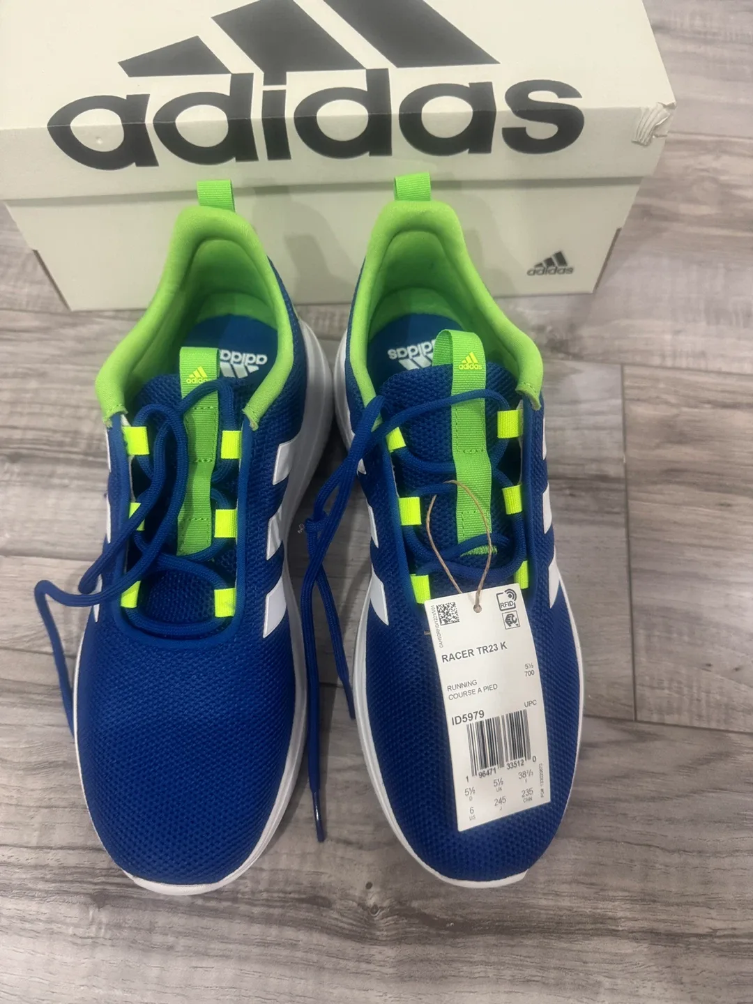 Adidas Racer TR23 K Kids Shoes Size 6 image indicator(2)