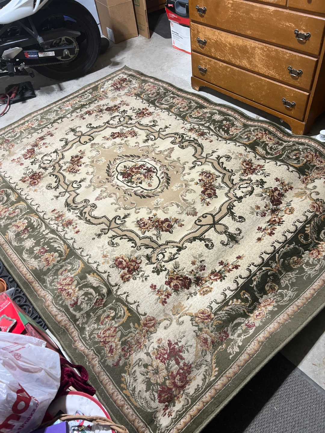 Finale Olive Rug 63"x90"