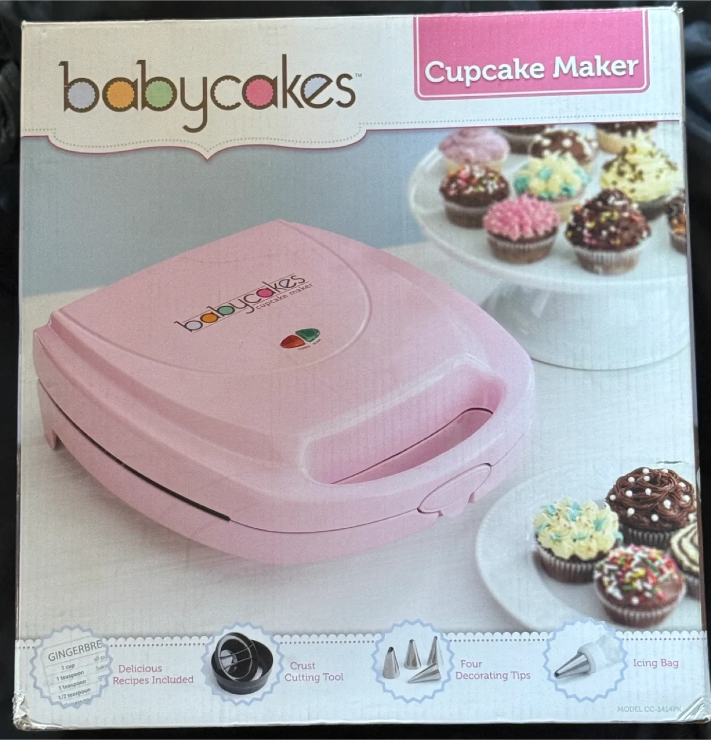 Babycakes Cupcake Maker - Model CC-1414PK thumbnail