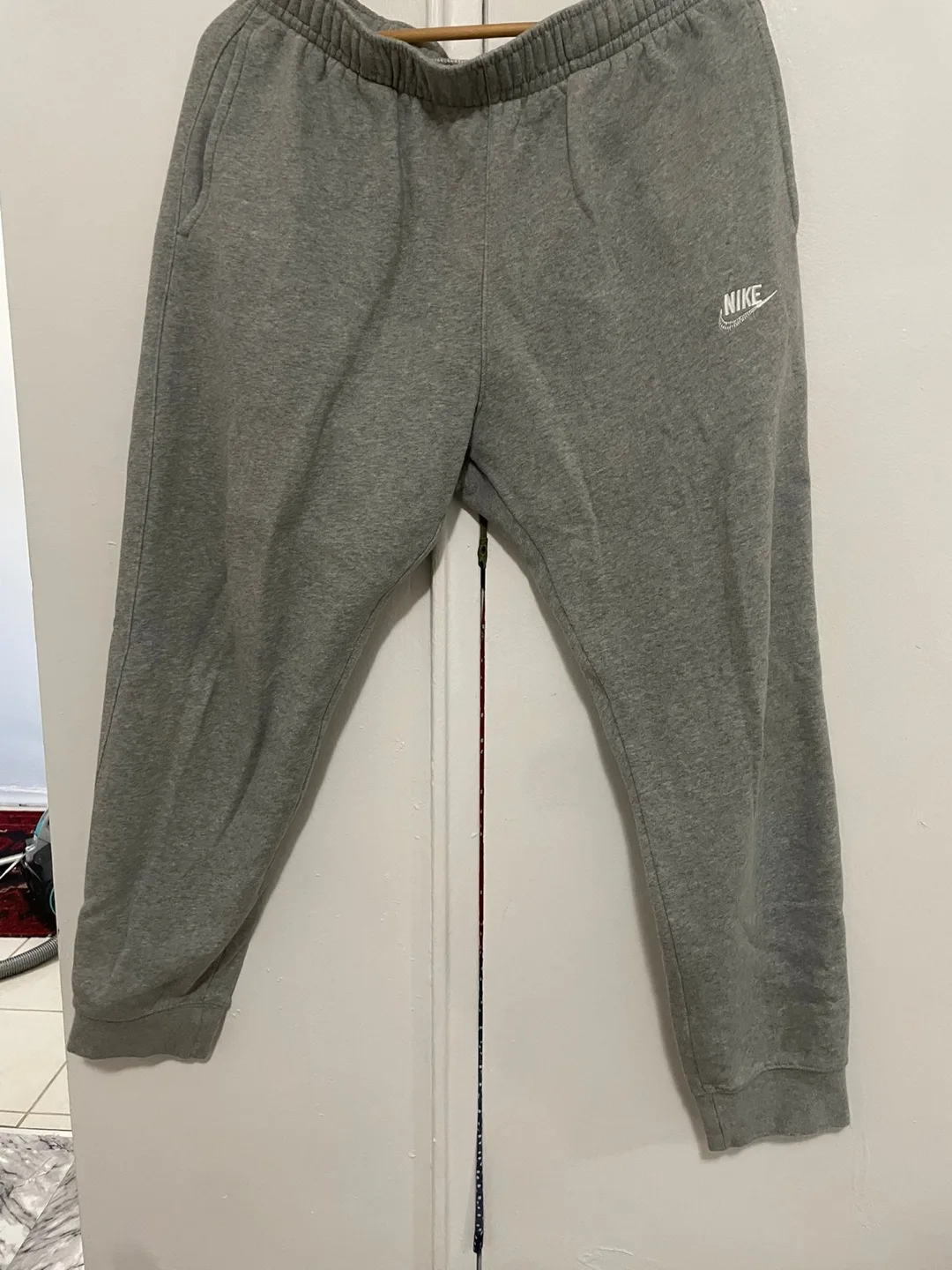 Nike Grey Sweatpants - Size Large image indicator(2)
