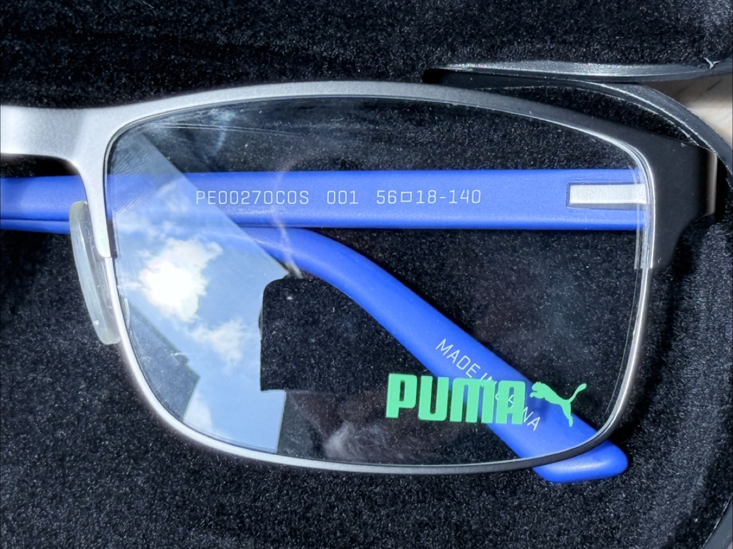 New Puma Eyeglasses PE00270COS 56-18-140 - photo 3