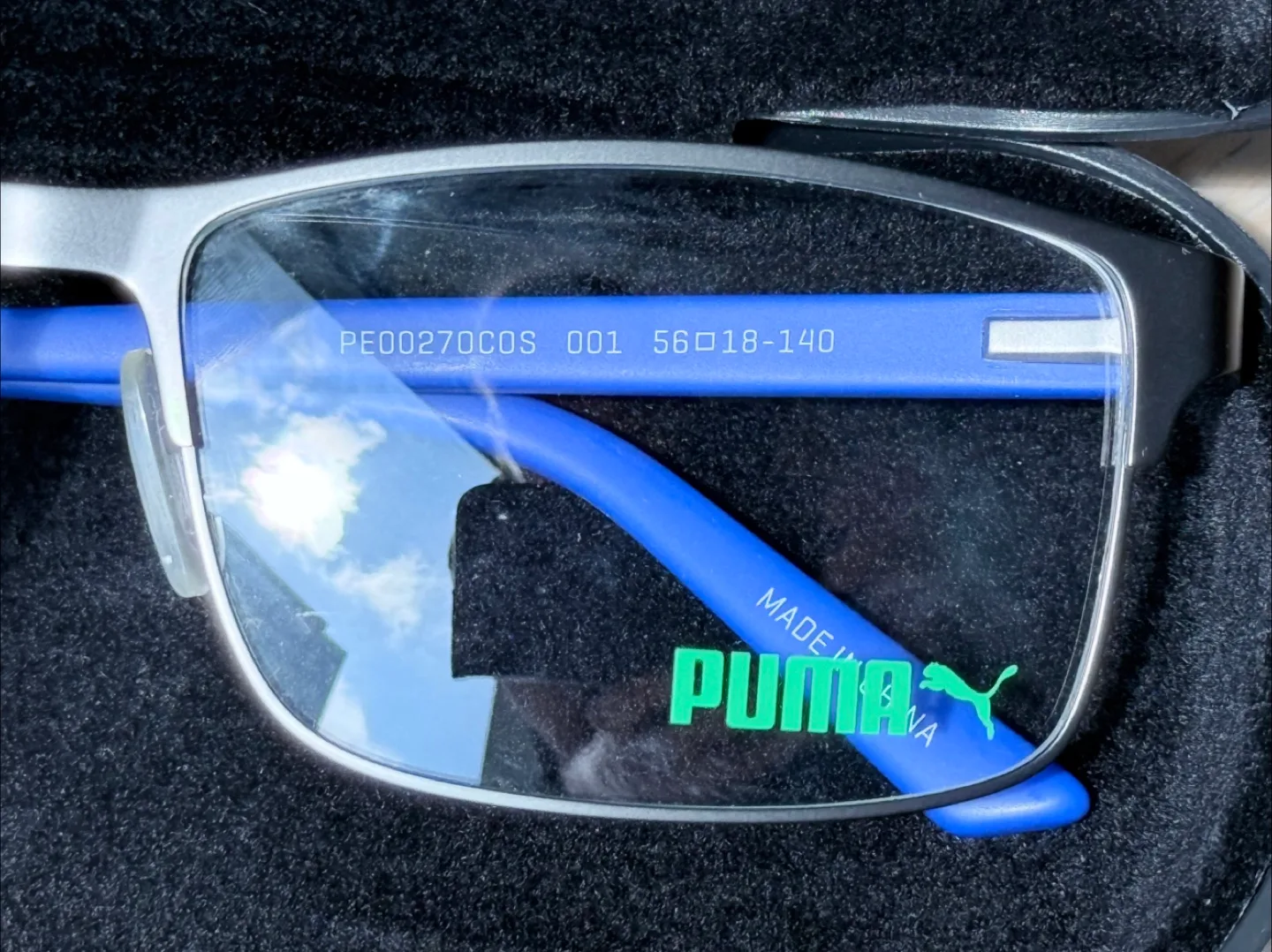 New Puma Eyeglasses PE00270COS 56-18-140 image indicator(3)