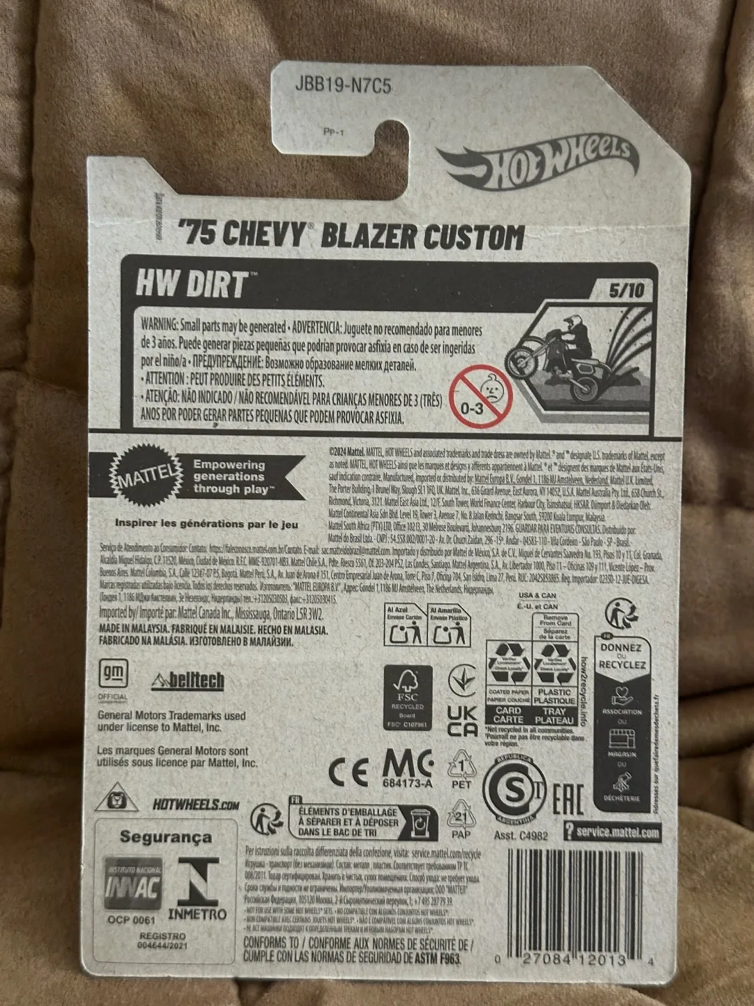 Hot Wheels '75 Chevy Blazer Custom set image indicator(4)