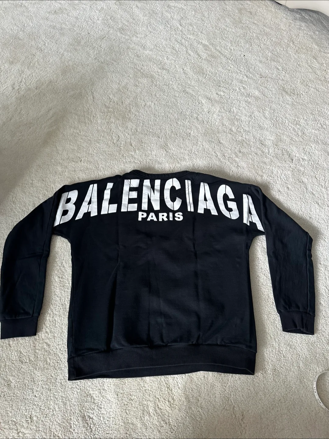 Balenciaga Spandex Black Sweatshirt Size M image indicator(2)