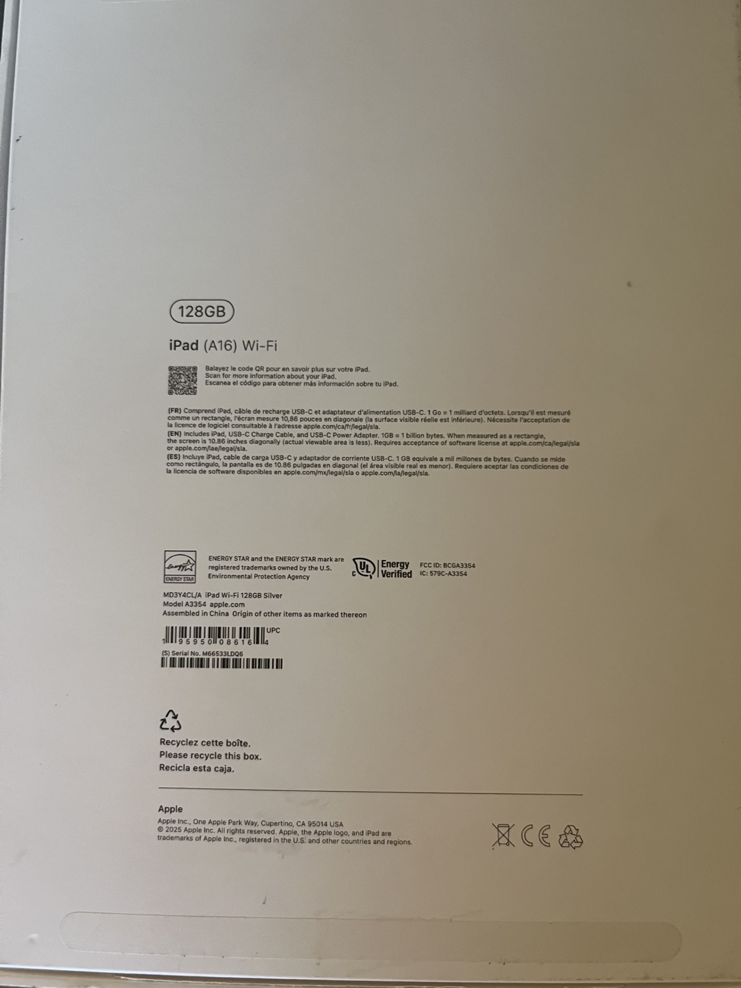 New Apple iPad (A16) Wi-Fi 128GB - photo 5