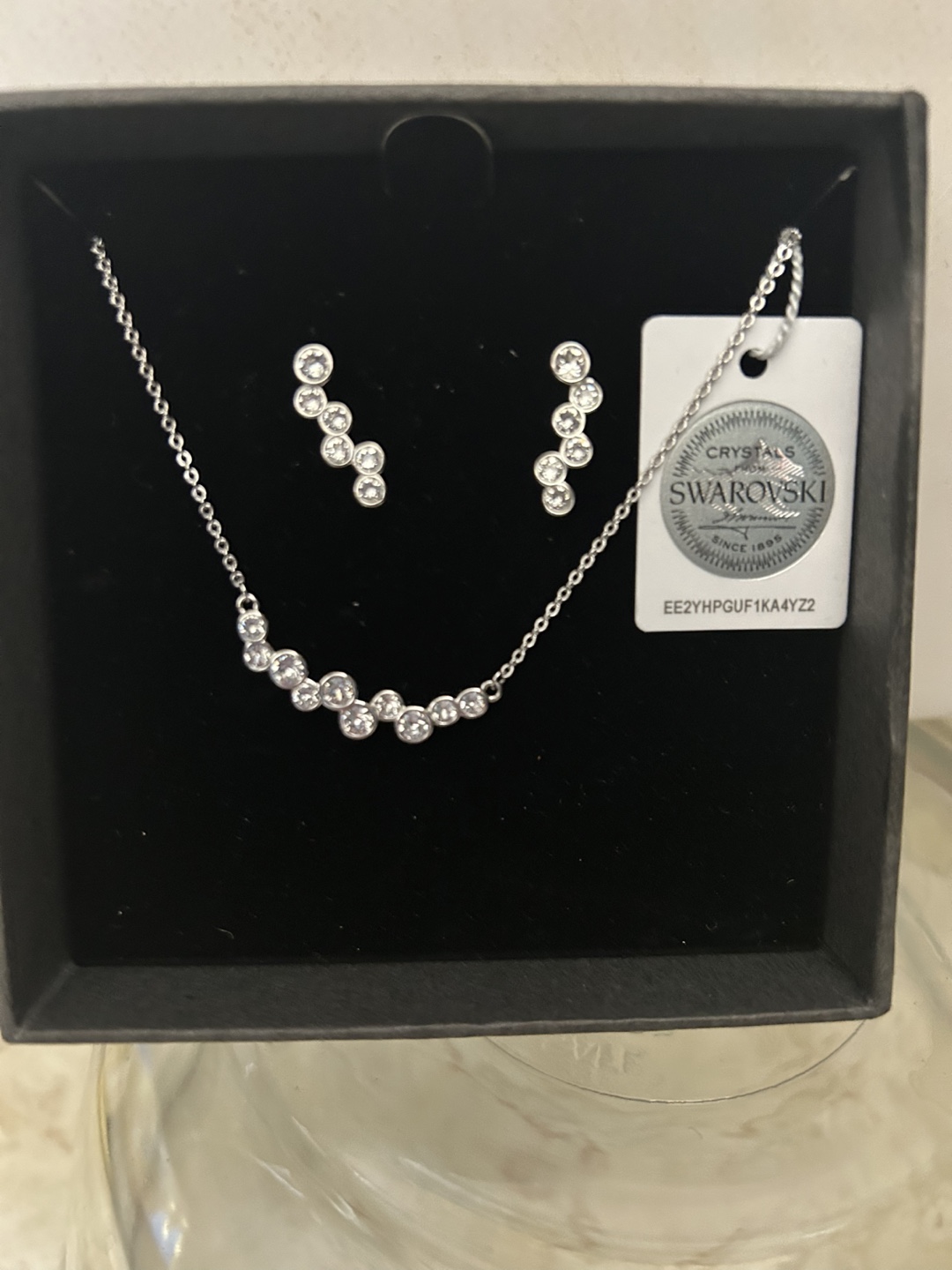 Swarovski Necklace & Earrings Set