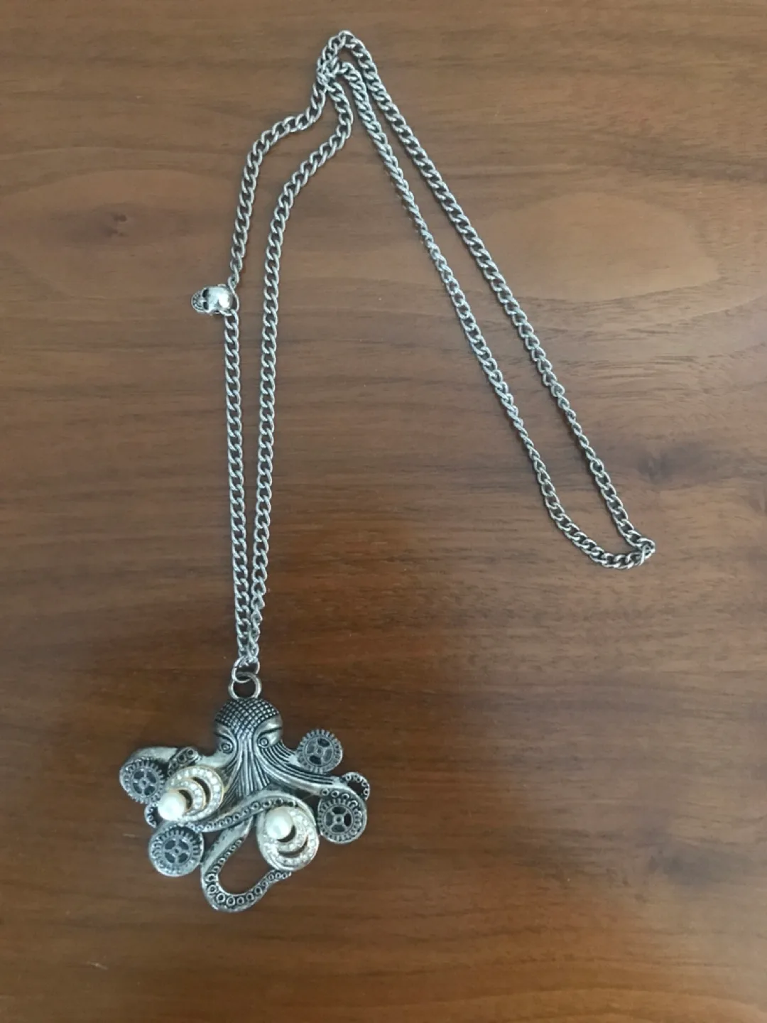 Octopus Pendant Necklace thumbnail