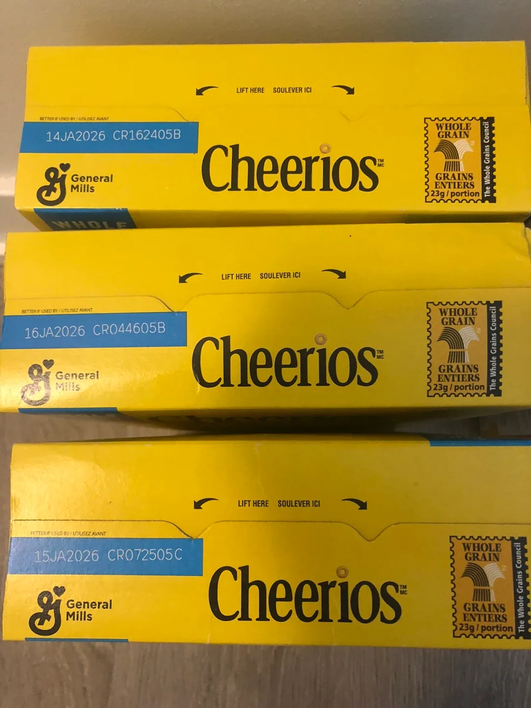 Cheerios Variety Pack image indicator(2)