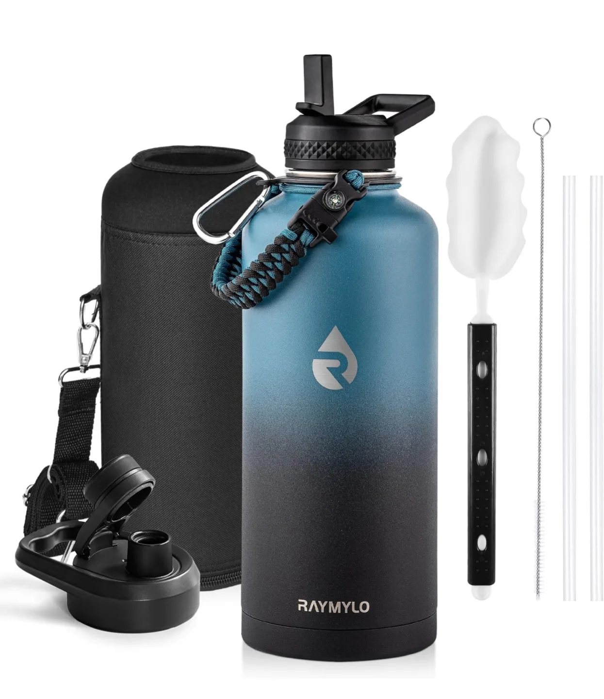 RAYMYLO Insulated Water Bottle with Accessories thumbnail