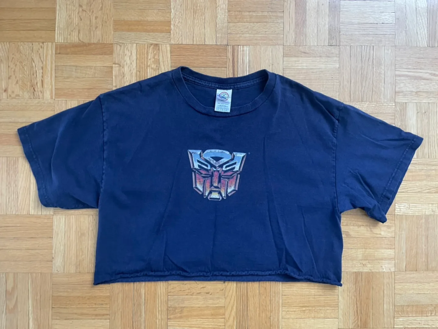Transformers Cropped T-Shirt vintage thumbnail