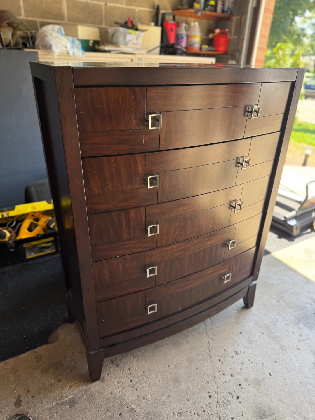 Wooden 6-Drawer Dresser