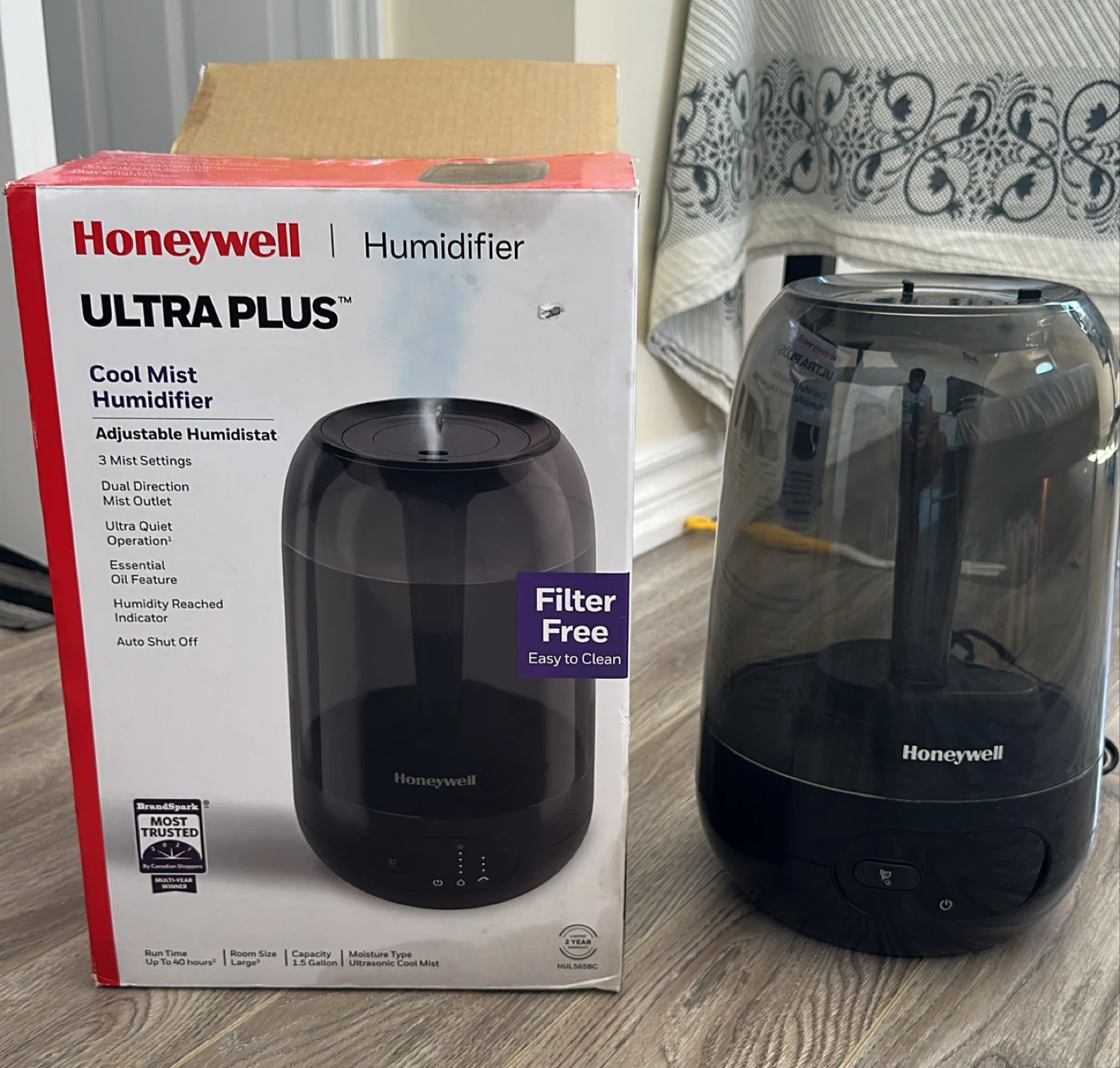 Honeywell Ultra Plus Cool Mist Humidifier
