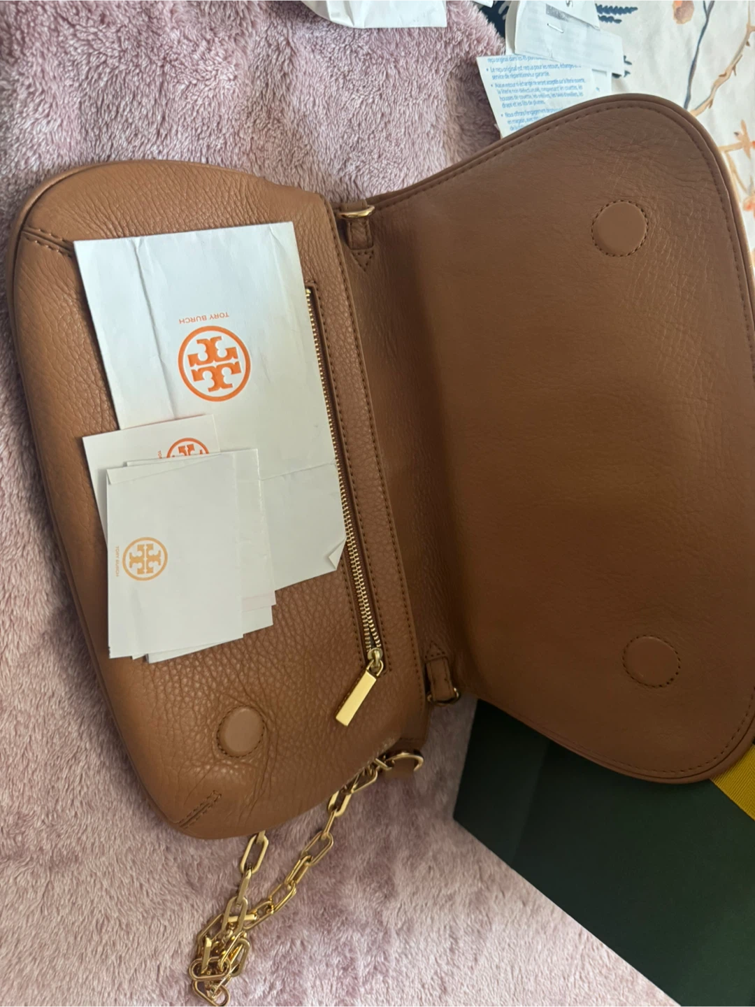 Tory Burch Crossbody Bag - Brown Leather - photo 3