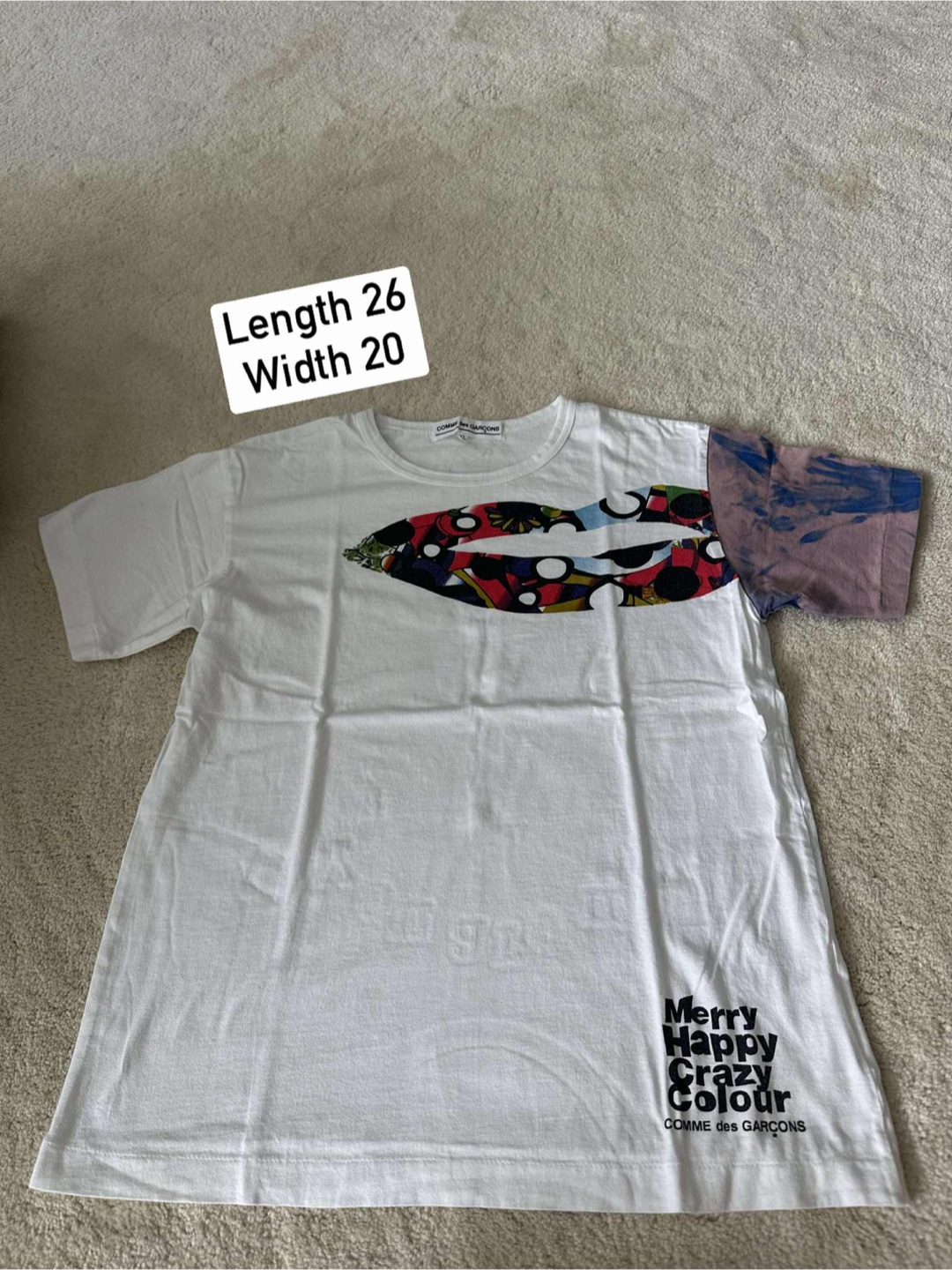 Comme des Garcons Crazy Colour T-Shirt