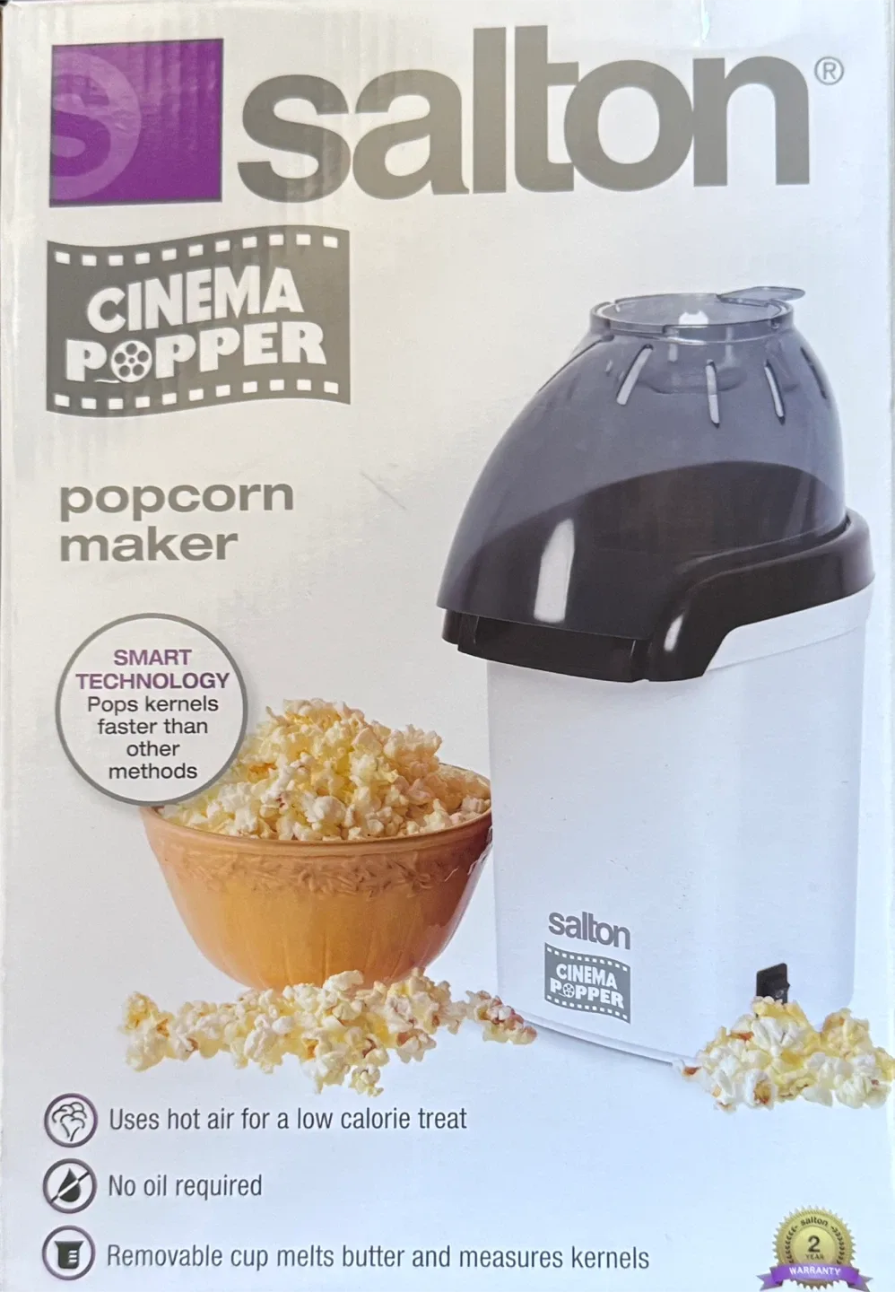 Salton Cinema Popper Popcorn Maker thumbnail