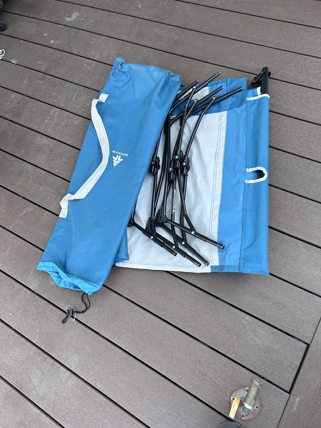 Woods folding cot with carry bag - photo 4