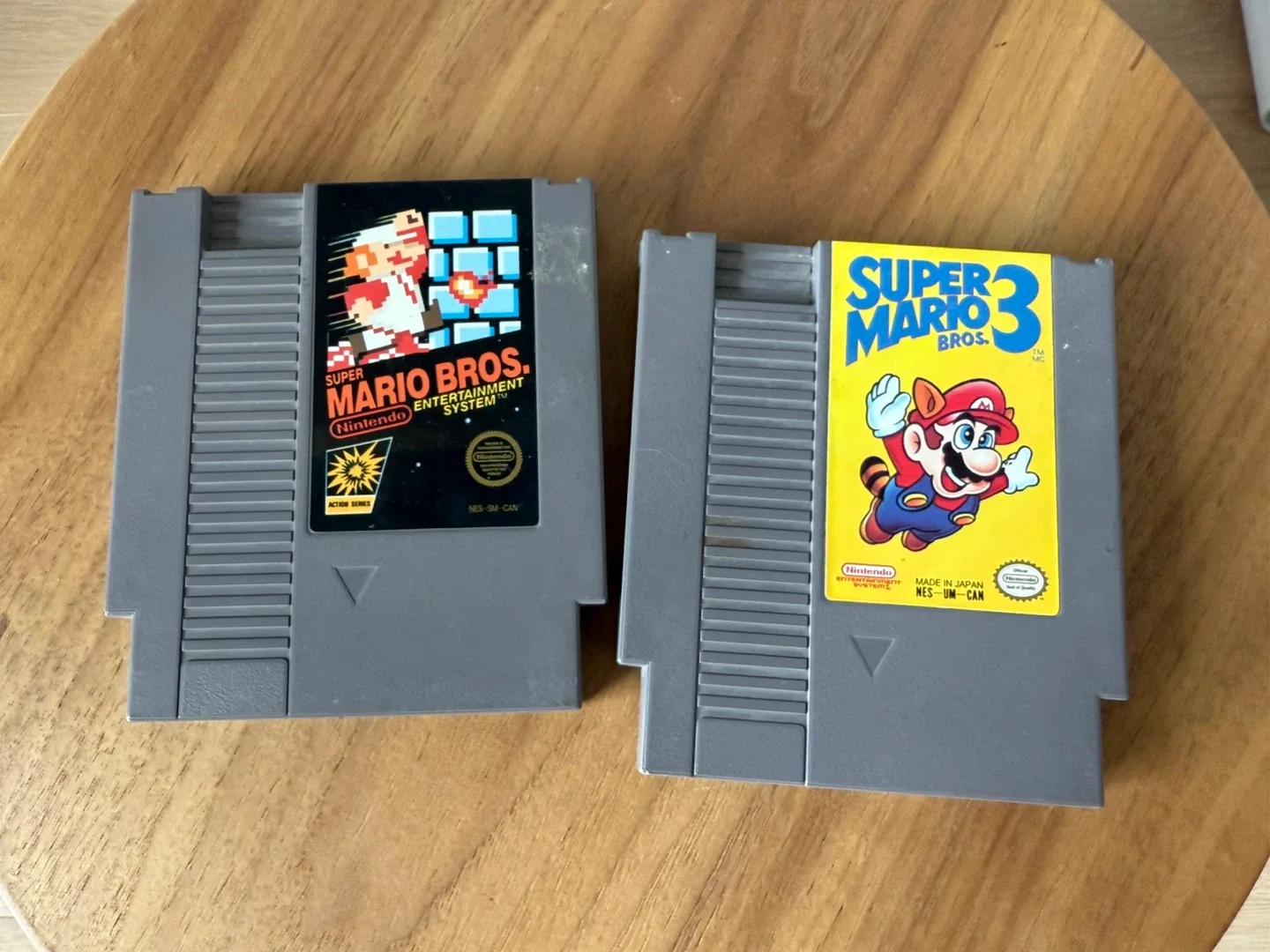 Nintendo Super Mario Bros & Super Mario Bros 3 NES Games thumbnail