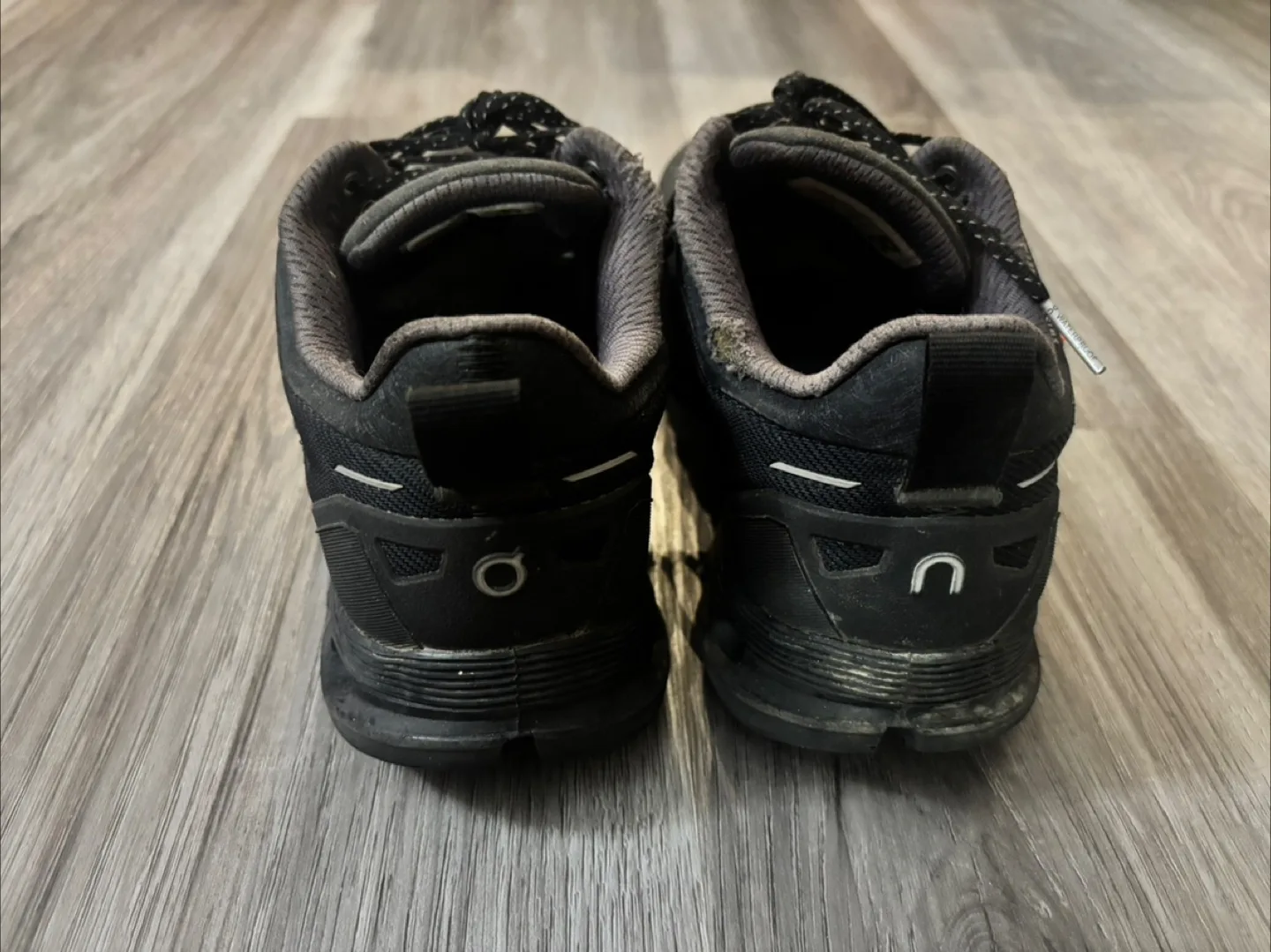 Size 7.5 — On CloudTec Waterproof Black Running Shoes image indicator(5)